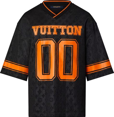 louis vuitton black and orange jersey|louis vuitton jersey tote.